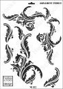 Schablone-Stencil A3 206-0812 Ornament Fedrig